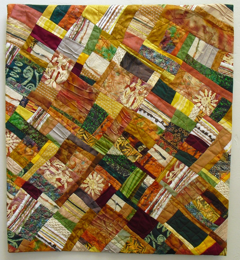 How to make a Quilt without a Pattern - Ann Baldwin May Art Quilts 1001  Center St. Santa Cruz, CA 95060