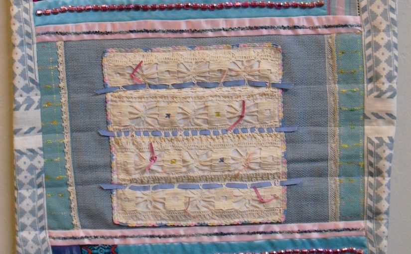 See a New Vista with these Mexican Inpired Fabric Collages