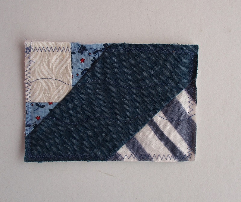 Check out these One of a Kind  Artful Fabric Business Cards